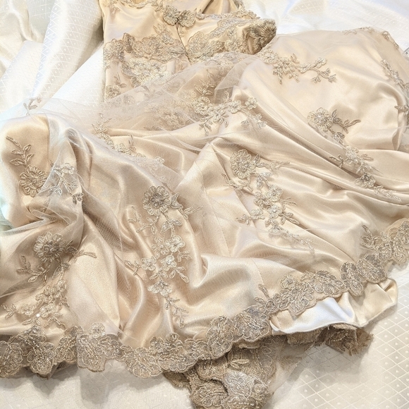 Lace Overlay Dress with Jacket ~ XXS - Picture 2 of 14